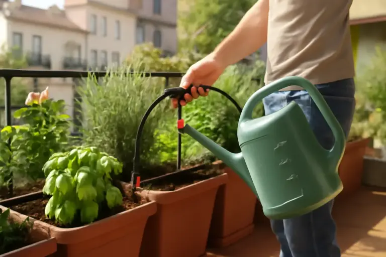 Quanti litri d’acqua si usano per annaffiare le piante in terrazzo? Il sistema che abbatte gli sprechi