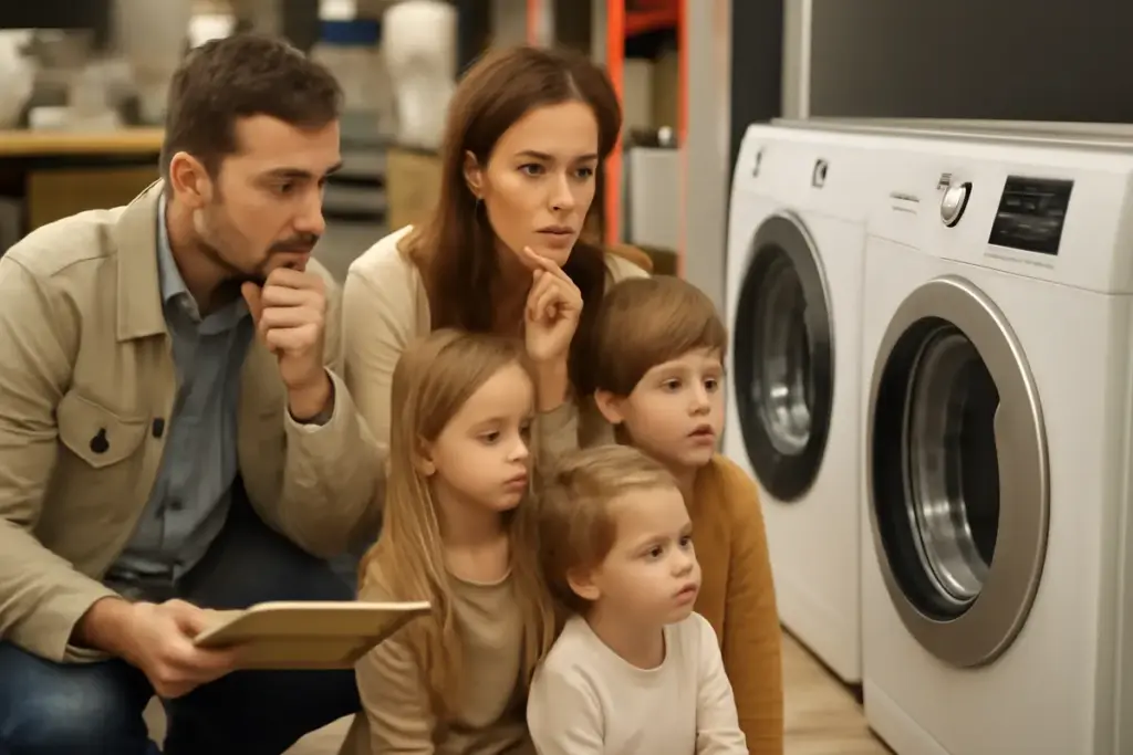 Come scegliere la lavatrice giusta per famiglie numerose: criteri da valutare per evitare spese superflue