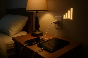 Ricaricare cellulari e tablet ogni notte: l’impatto reale sul consumo di energia spiegato senza miti