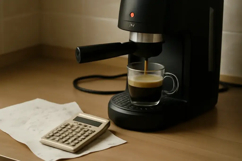 Quanto consuma una macchina per il caffè lasciata sempre accesa? I conti che non tornano